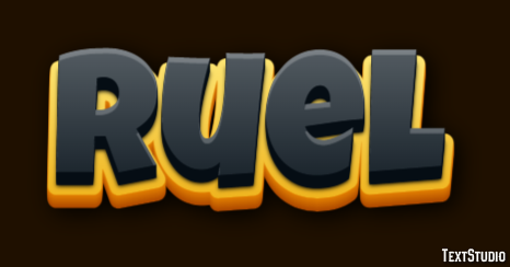 Ruel Text Effect