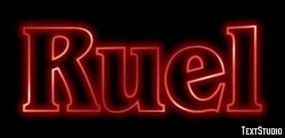 Ruel Text Effect