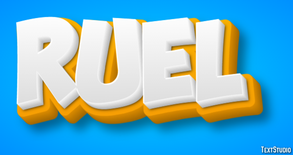 Ruel Text Effect