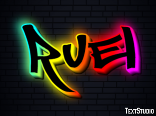 Ruel Text Effect