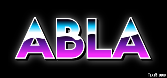 Abla Texteffekt