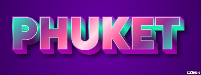 Phuket Efekt tekstowy