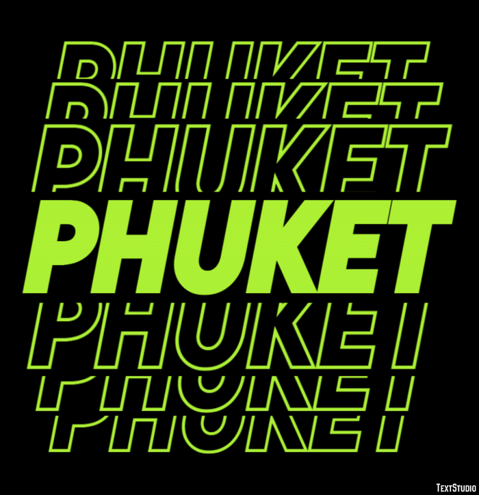 Phuket Efekt tekstowy