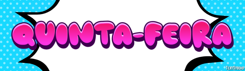 Quinta-feira Efeito de texto
