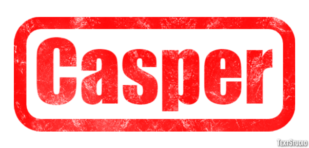 Casper Efekt tekstowy