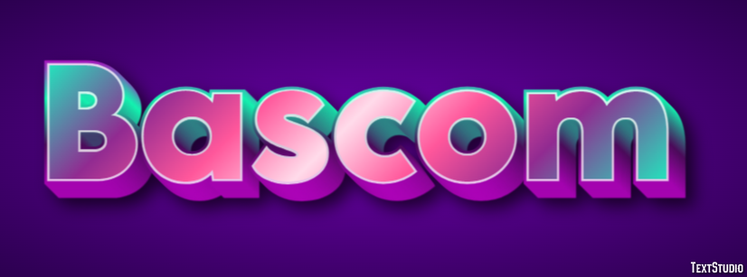 Bascom Effetto testo