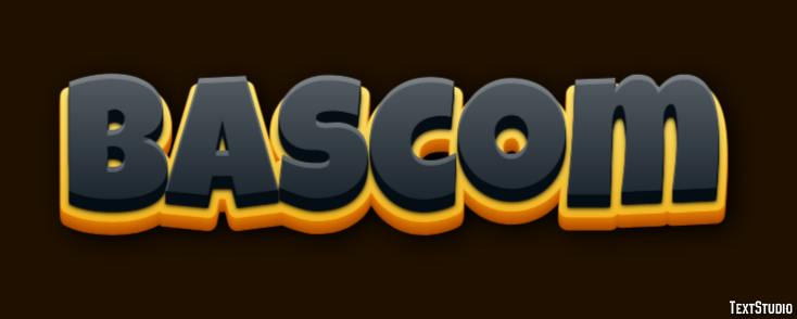 Bascom Text Effect
