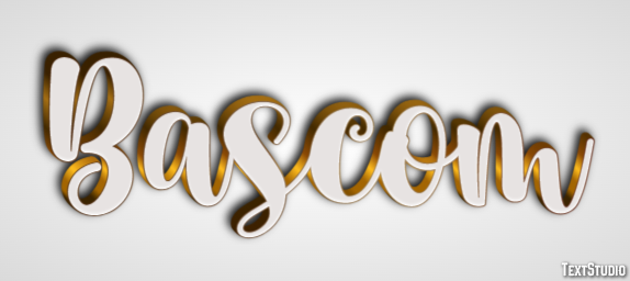 Bascom Text Effect