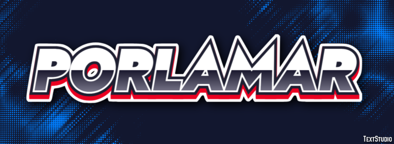 Porlamar テキスト効果