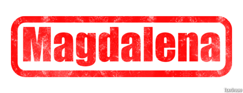 Magdalena テキスト効果
