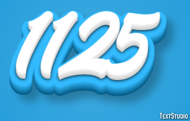 1125 Text Effect