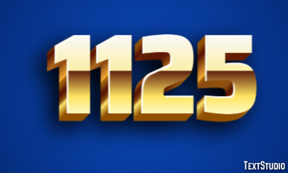 1125 Effetto testo