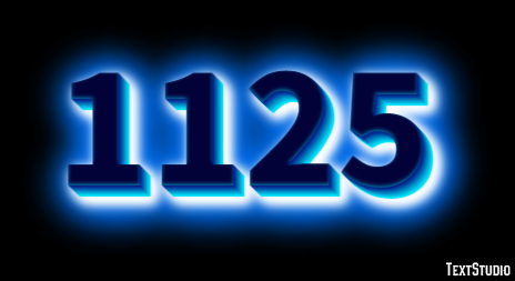 1125 Text Effect