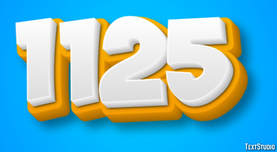 1125 Effetto testo