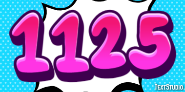 1125 Text Effect
