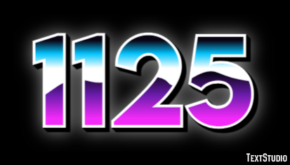 1125 Text Effect