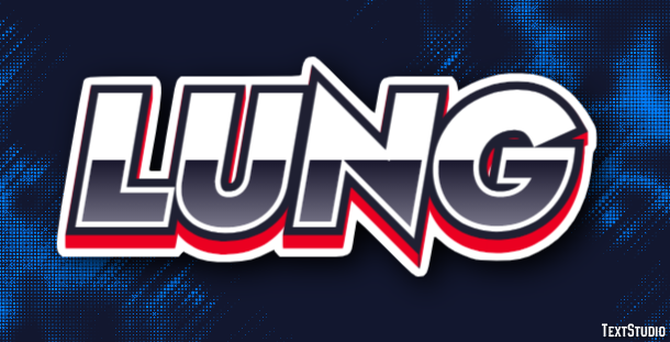 Lung Text effect
