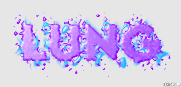Lung Text effect