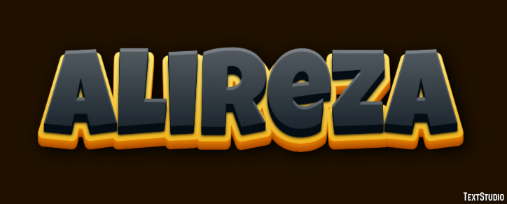 Alireza Text effect