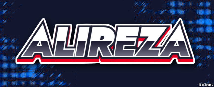 Alireza Text effect
