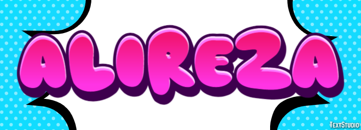 Alireza Text effect