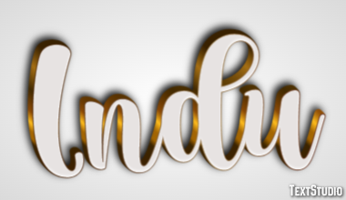 Indu Text Effect