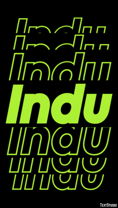 Indu Text Effect