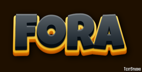 Fora Text Effect