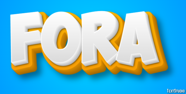 Fora Text Effect