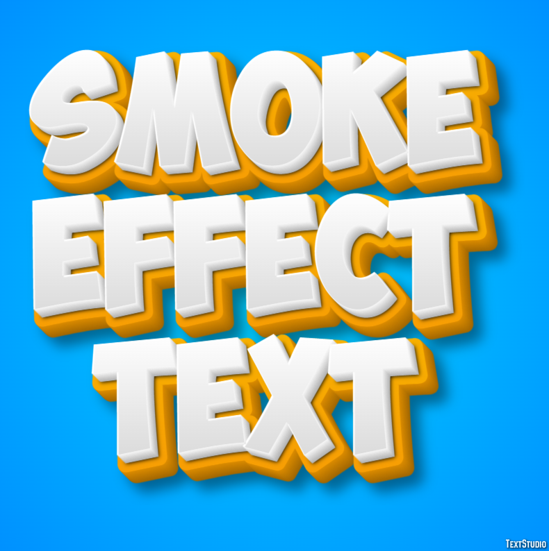 Smoke Effect Text Text Effect
