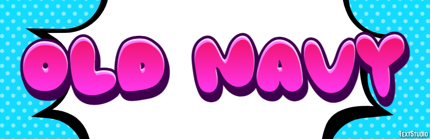 Old Navy Efecto de Texto
