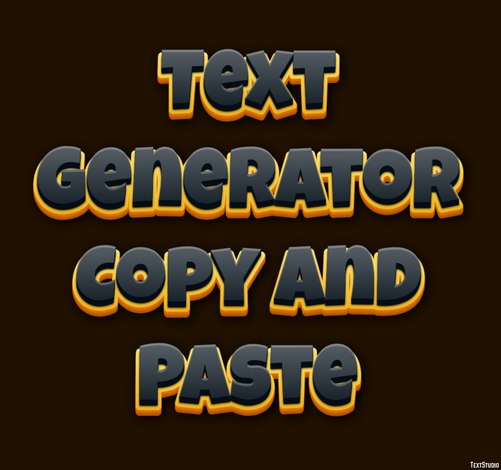 Text Generator Copy And Paste Efecto de Texto