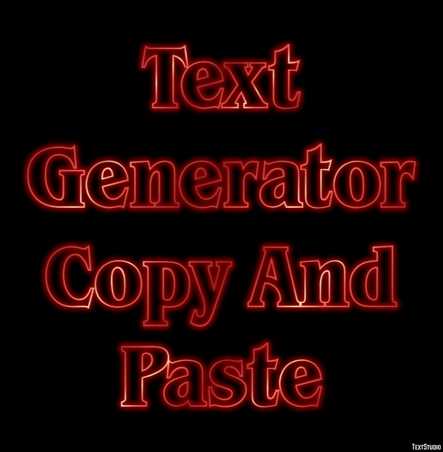 Text Generator Copy And Paste Effet de Texte