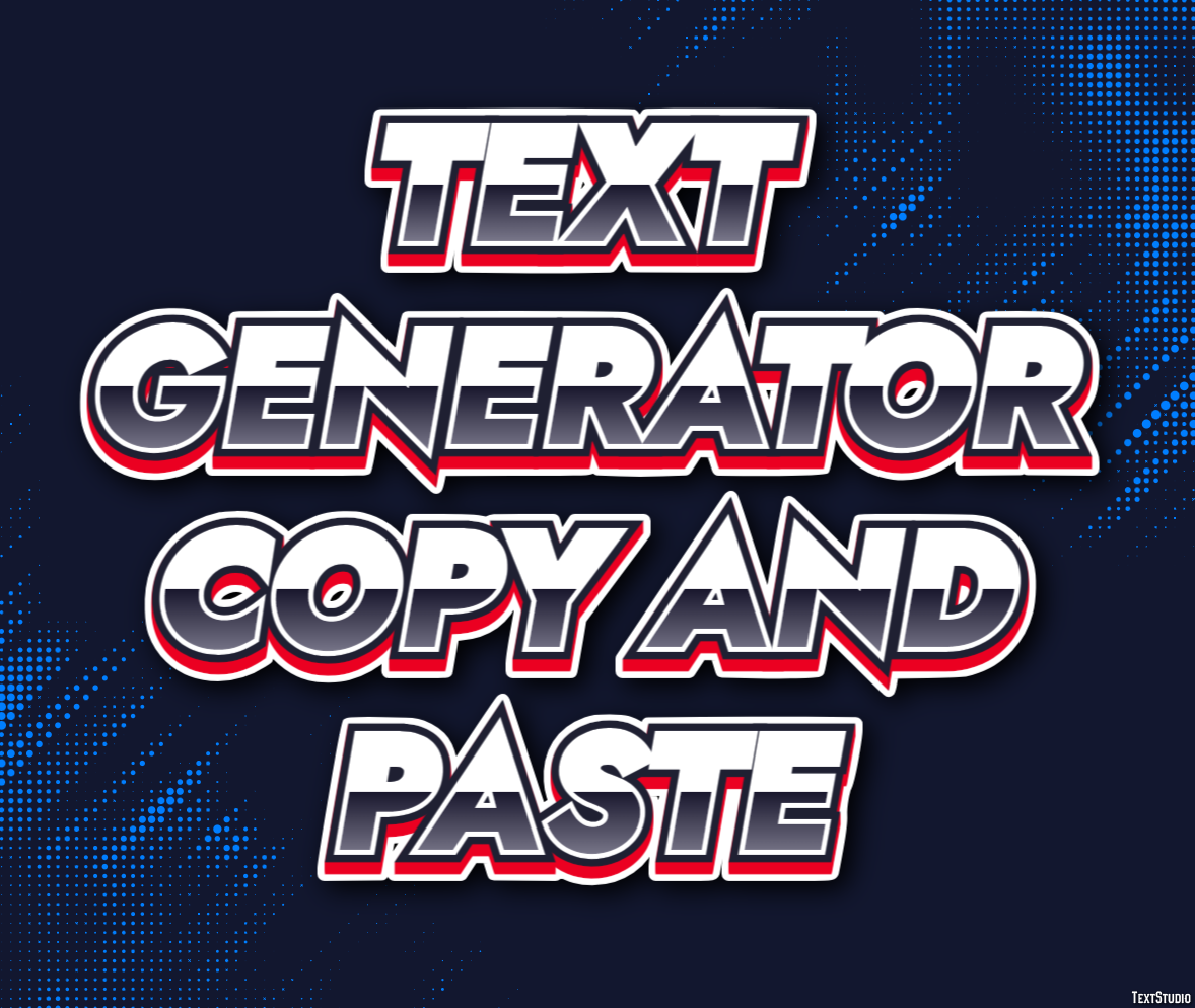 Text Generator Copy And Paste Tekst Effect