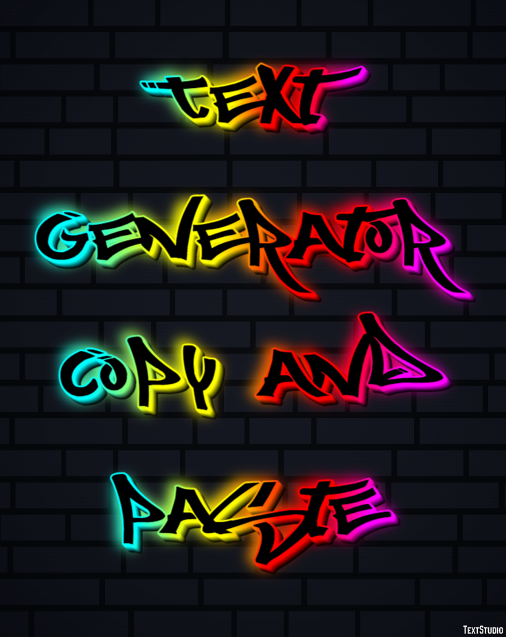Text Generator Copy And Paste Effetto testo