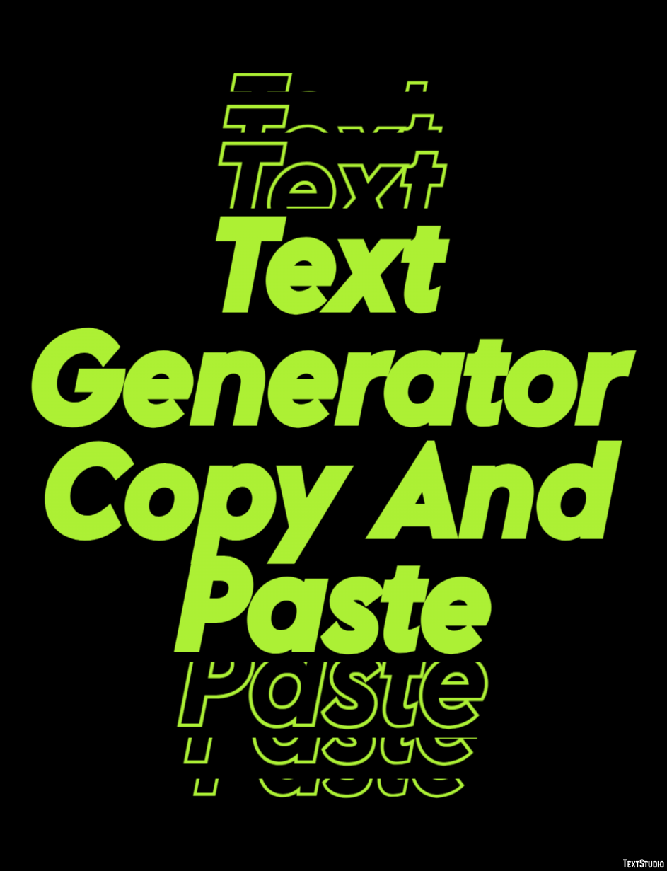 Text Generator Copy And Paste Tekst Effect