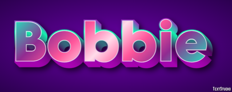 Bobbie Text Effect