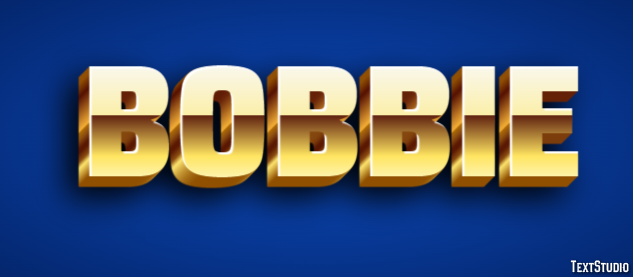 Bobbie Text Effect