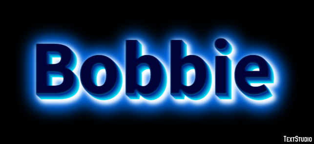 Bobbie Text Effect
