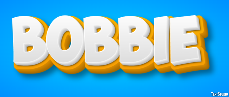 Bobbie Text Effect