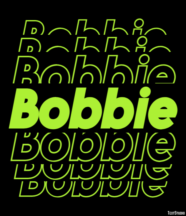 Bobbie Text Effect
