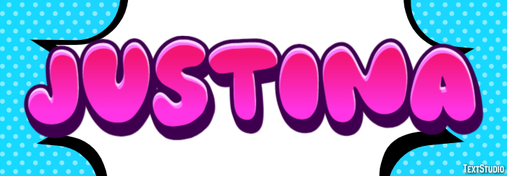 Justina Efecto de texto