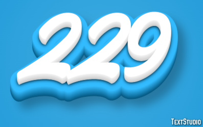 229 Texteffekt
