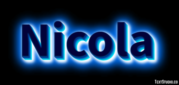 Nicola Effetto testo