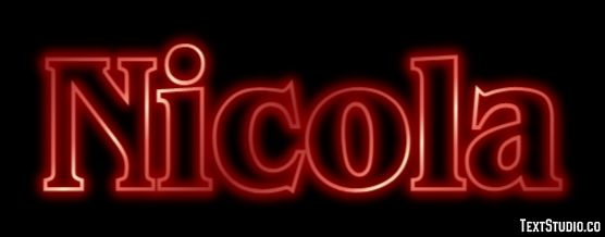 Nicola Effetto testo