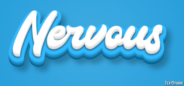 Nervous Efekt tekstowy