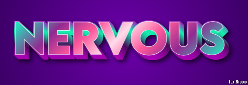 Nervous Efekt tekstowy