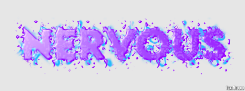 Nervous Text Effect