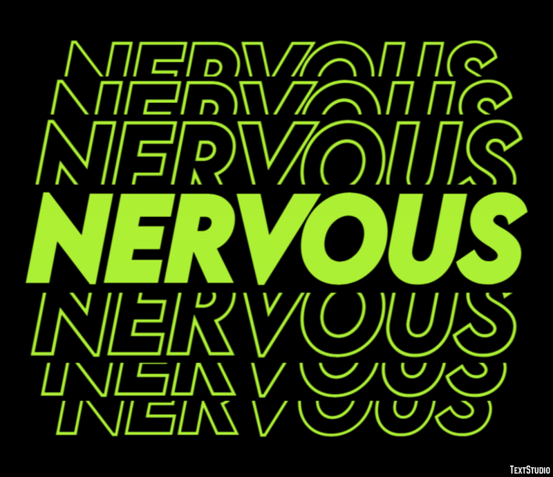 Nervous Text Effect