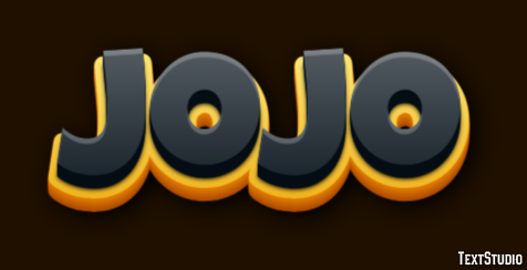 Jojo Efeito de texto